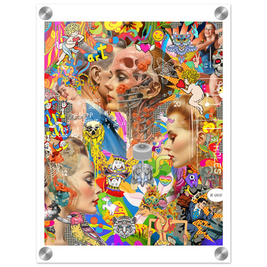 Tasty Colors Acrylic Print - Spork Fine Art USA