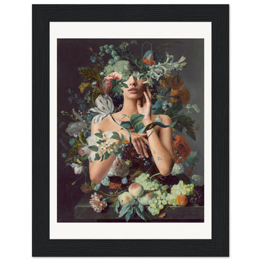 Fleeting Nature Wooden Framed Print - Spork Fine Art USA