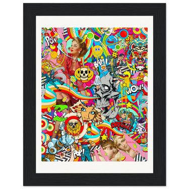 The Edge Of Forever Wooden Framed Print - Spork Fine Art USA