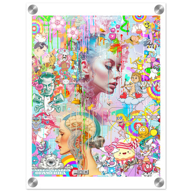 Secret Project Acrylic Print - Spork Fine Art USA