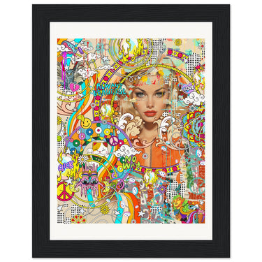 No Greater Gift Wooden Framed Print - Spork Fine Art USA
