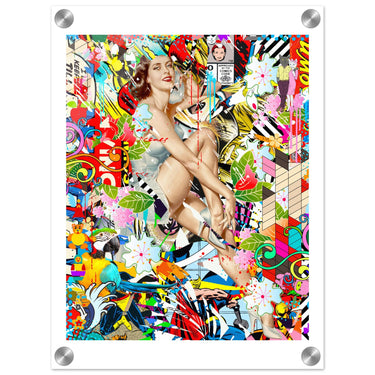 Call Me Acrylic Print - Spork Fine Art USA