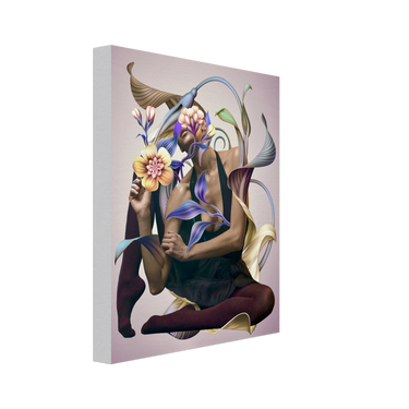 Where Flowers Bloom So Does Hope Canvas - Spork Fine Art USA