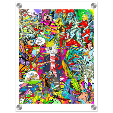 Where Are You? Acrylic Print - Spork Fine Art USA