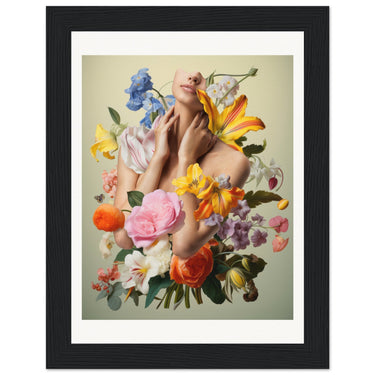 Acceptance Wooden Framed Print - Spork Fine Art USA