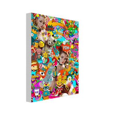 Super Trip Canvas - Spork Fine Art USA