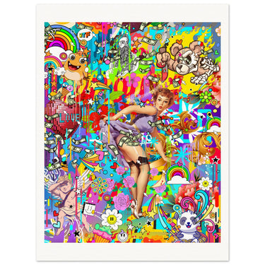 I’ve Been Thinking A Lot Print - Spork Fine Art USA