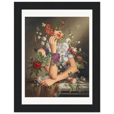Brought Me There Wooden Framed Print - Spork Fine Art USA