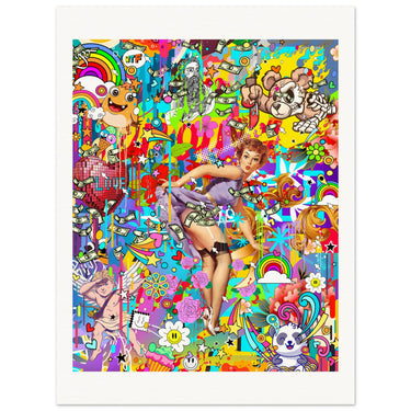 I’ve Been Thinking A Lot Print - Spork Fine Art USA