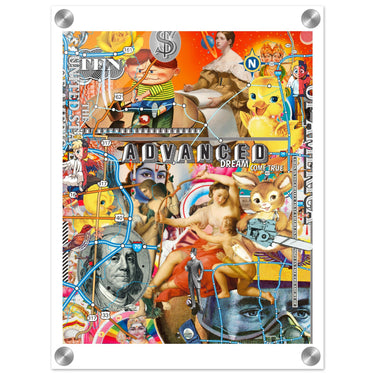 Advanced Dream Come True Acrylic Print - Spork Fine Art USA