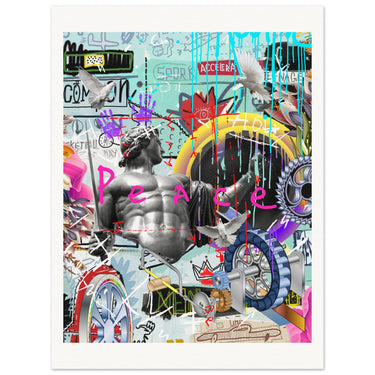 Peace Print - Spork Fine Art USA