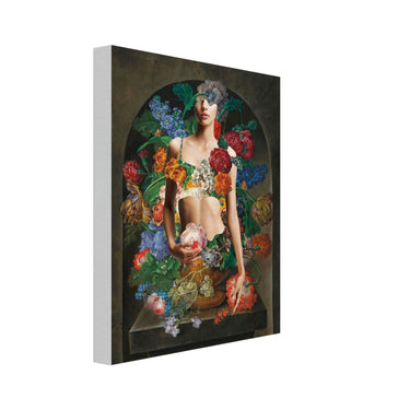 More Than A Pile Of Petals Canvas - Spork Fine Art USA