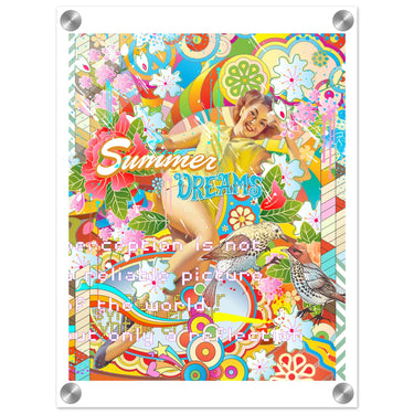 Summer Dreams Acrylic Print - Spork Fine Art USA