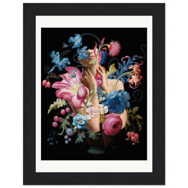 Gentle Reminder Wooden Framed Print - Spork Fine Art USA