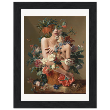Balanced Arrangement Wooden Framed Print - Spork Fine Art USA