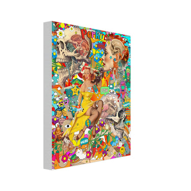 Perky Canvas - Spork Fine Art USA