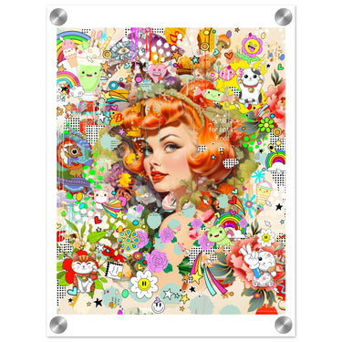 Too Many Options Acrylic Print - Spork Fine Art USA