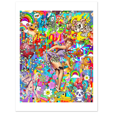 I’ve Been Thinking A Lot Print - Spork Fine Art USA