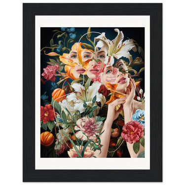 Something To Offer Wooden Framed Print - Spork Fine Art USA