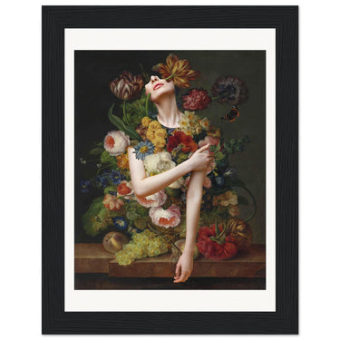 Dare To Be Wooden Framed Print - Spork Fine Art USA