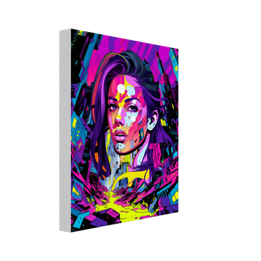 Comic Chic Canvas - Spork Fine Art USA