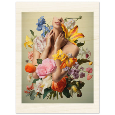 Acceptance Wood Print - Spork Fine Art USA