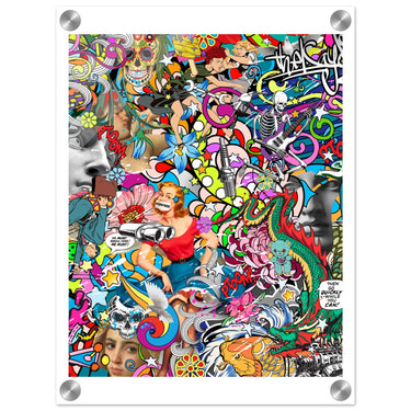 We Must Break Free Acrylic Print - Spork Fine Art USA