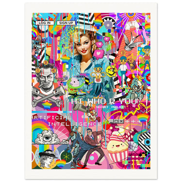 Hi, How Are You? Print - Spork Fine Art USA