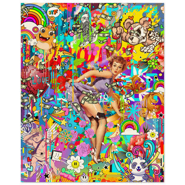 I’ve Been Thinking A Lot Wood Print - Spork Fine Art USA