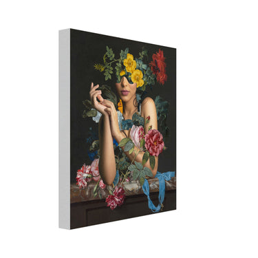 Healing Incantation Canvas - Spork Fine Art USA