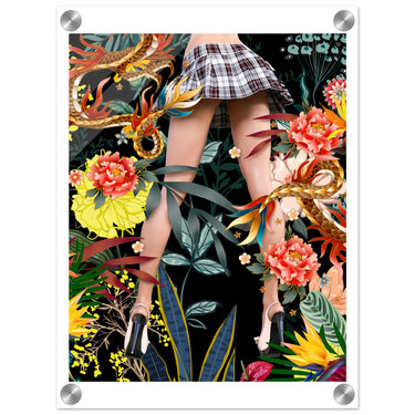 Temptation 2 Acrylic Print - Spork Fine Art USA