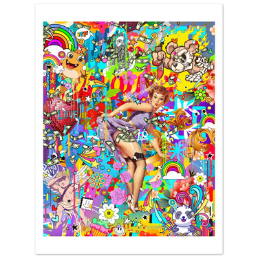 I’ve Been Thinking A Lot Print - Spork Fine Art USA