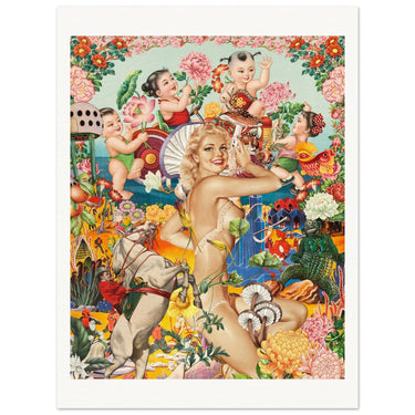 A Dash Of Truth A Pinch Of Fantasy Print - Spork Fine Art USA