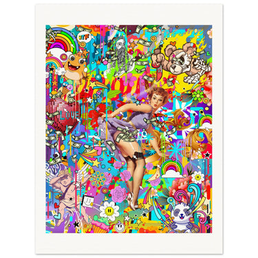 I’ve Been Thinking A Lot Print - Spork Fine Art USA
