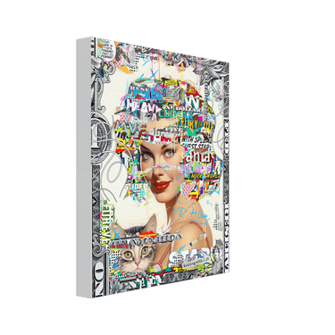 Buzzing With Life Canvas - Spork Fine Art USA