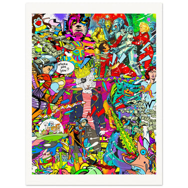 Where Are You? Print - Spork Fine Art USA