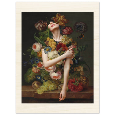 Dare To Be Wood Print - Spork Fine Art USA
