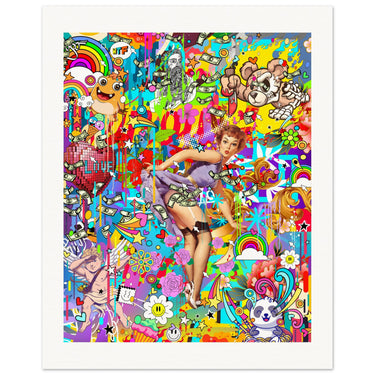 I’ve Been Thinking A Lot Print - Spork Fine Art USA