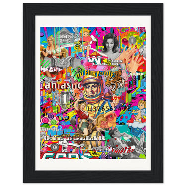 Who Matters Wooden Framed Print - Spork Fine Art USA