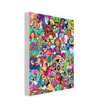 Girl Power Canvas - Spork Fine Art USA
