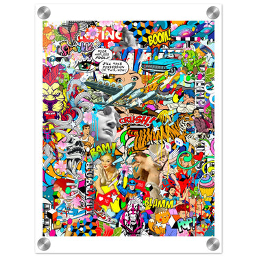 Poor Hapless Fool Acrylic Print - Spork Fine Art USA