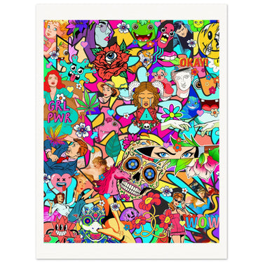 Girl Power Print - Spork Fine Art USA