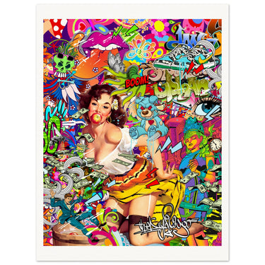 Time Is Money, But Money Is Not Time Print - Spork Fine Art USA