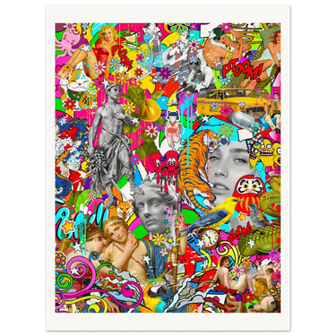 Charitable Deceptions Print - Spork Fine Art USA