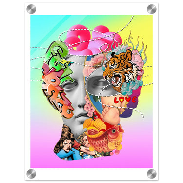 Love Shot Acrylic Print - Spork Fine Art USA