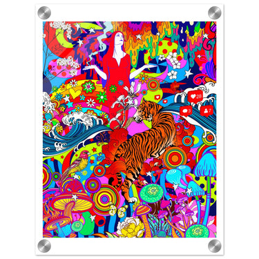 Daily Dose Acrylic Print - Spork Fine Art USA