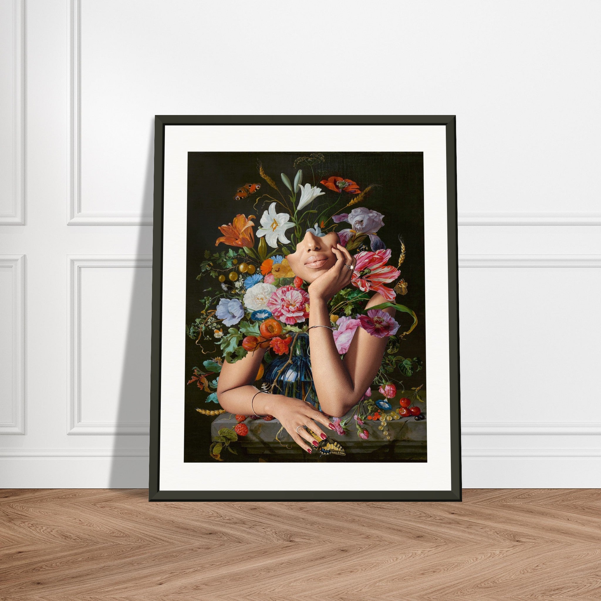 Give Yourself Metal Framed Print