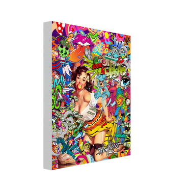 Time Is Money, But Money Is Not Time Canvas - Spork Fine Art USA