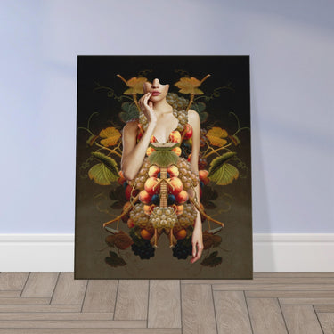 Not Here Just To Take Up Space Canvas - Spork Fine Art USA