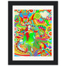 Acid Rain Wooden Framed Print - Spork Fine Art USA